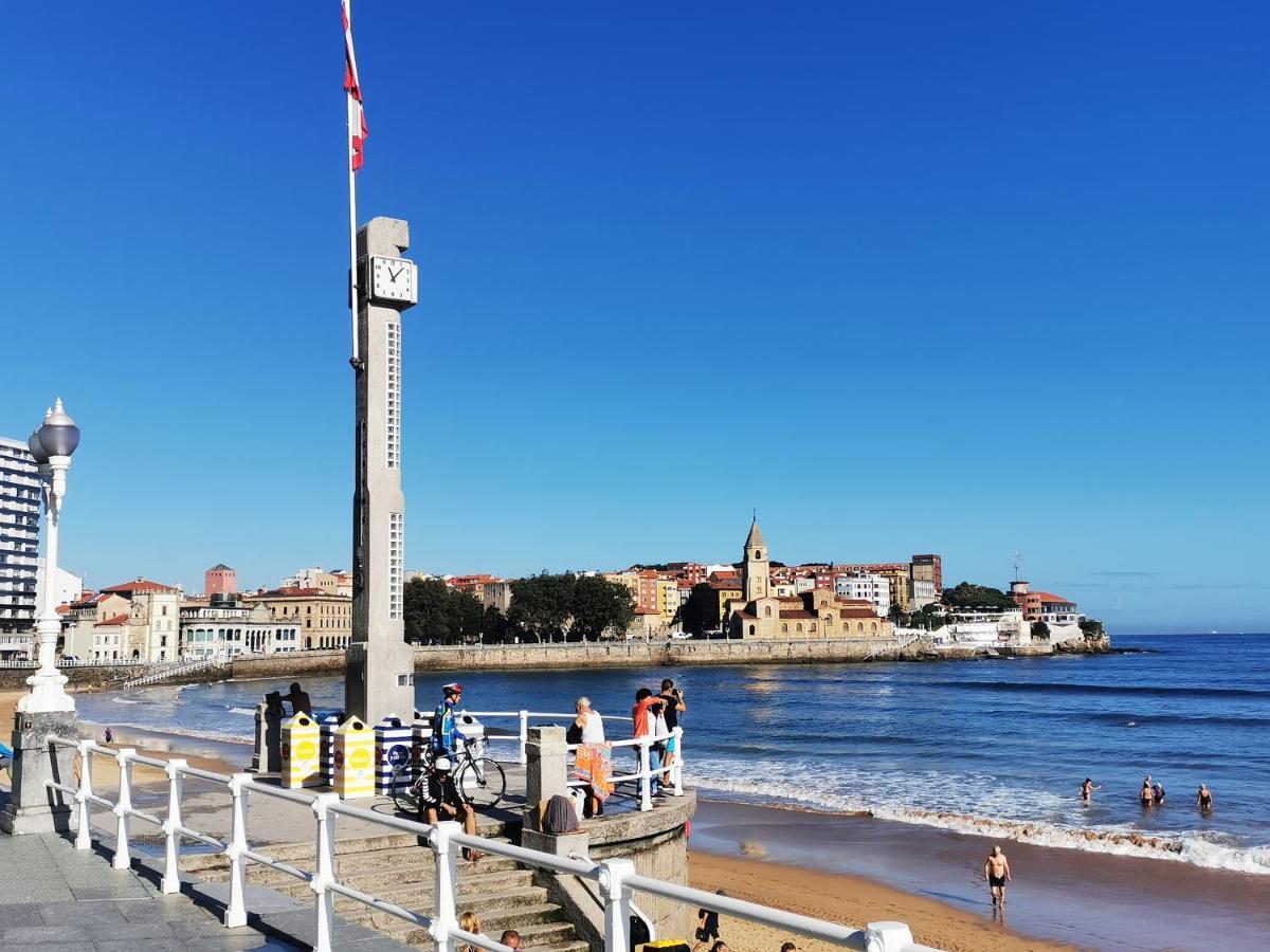 Apartamento Gijon Los Campos 외부 사진